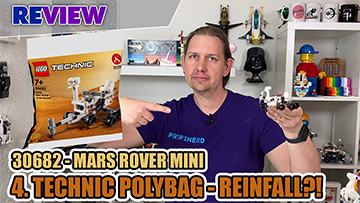 Mini Mars Rover Perseverance für 4 Euro im Polybag! LEGO® TECHNIC 30682 Review