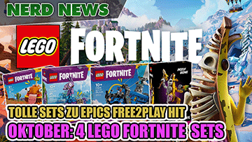 Diese LEGO Fortnite Sets kommen im Oktober! Alle Infos! Llama, Peely Bone, Bus und Burger