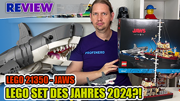 Dö döm dö döm… Bestes Set des Jahres? Der weiße Hai / JAES: LEGO® IDEAS 21350 Review