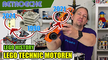 Vom Block zum Klackermotor: Die LEGO® TECHNIC Zylinder-Motor Geschichte #LegoGeschichte