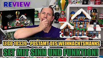 Weihnachts-Set mit Sinn und Funktion: LEGO® Postamt des Weihnachtsmanns 10339