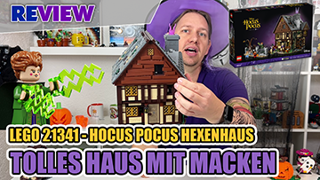 Mega Halloween Set: Disney Hocus Pocus: Das Hexenhaus der Sanderson-Schwestern (21341) Review