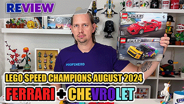 Legende oder zum Vergessen? Ferrari und Nascar Chevrolet LEGO® Speed Champions 2024 August Review 76934 76935