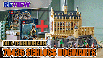 Wie viele noch? LEGO Harry Potter 76435 Die Große Halle Review