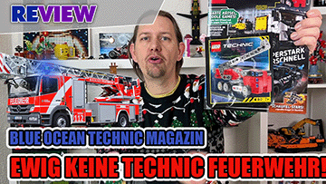 LEGO Feuerwehr – aber nur dank TECHNIC Magazin 4/2024 Mängelrüge an LEGO!