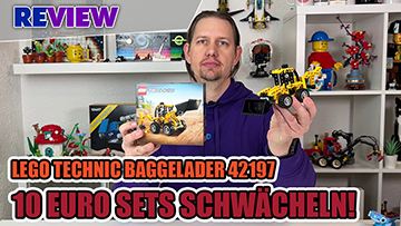 TECHNIC 10 Euro Sets schwächeln! Baggerlader (42197) Review