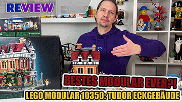 Doc Brown wäre stolz! LEGO Modular 10350 Eckgebäude im Tudorstil im Review!